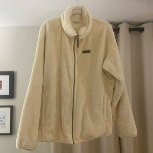 Columbia Faux Fur Zipper Jacket